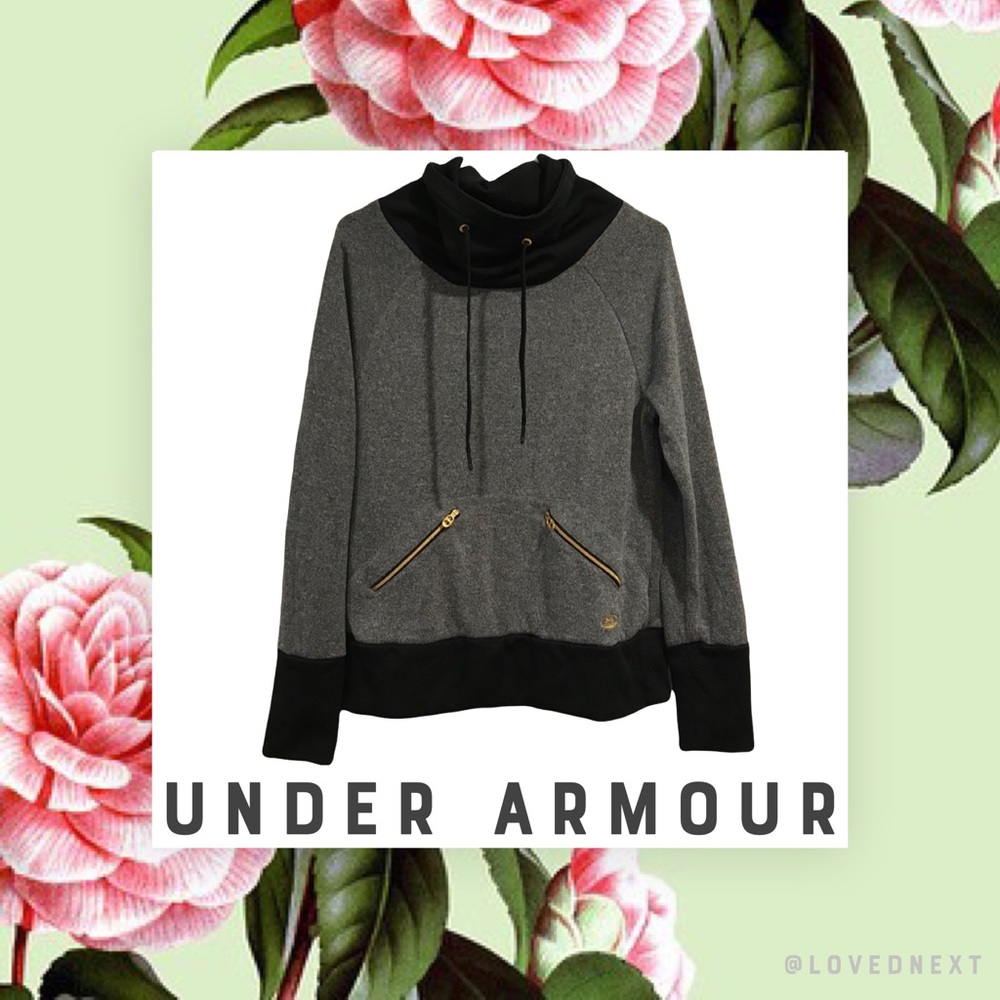 Under Armour Sweater / Jacket | gold | cozy
